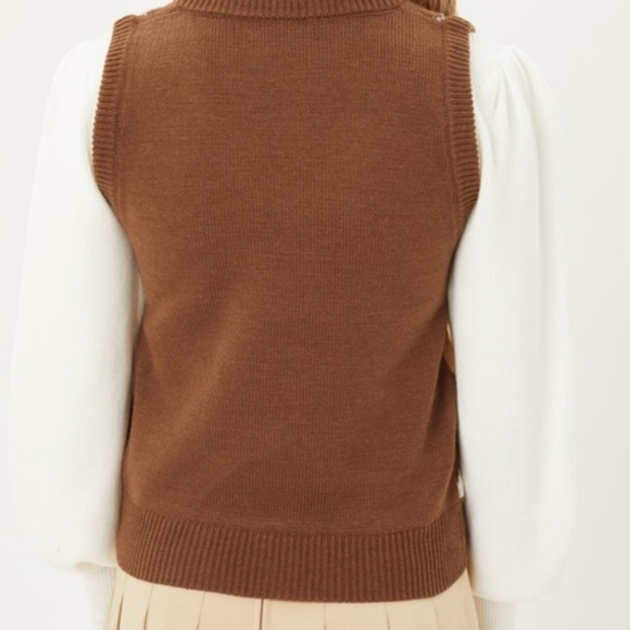 Argyle Pattern Sweater Vest - Picture 4 of 16